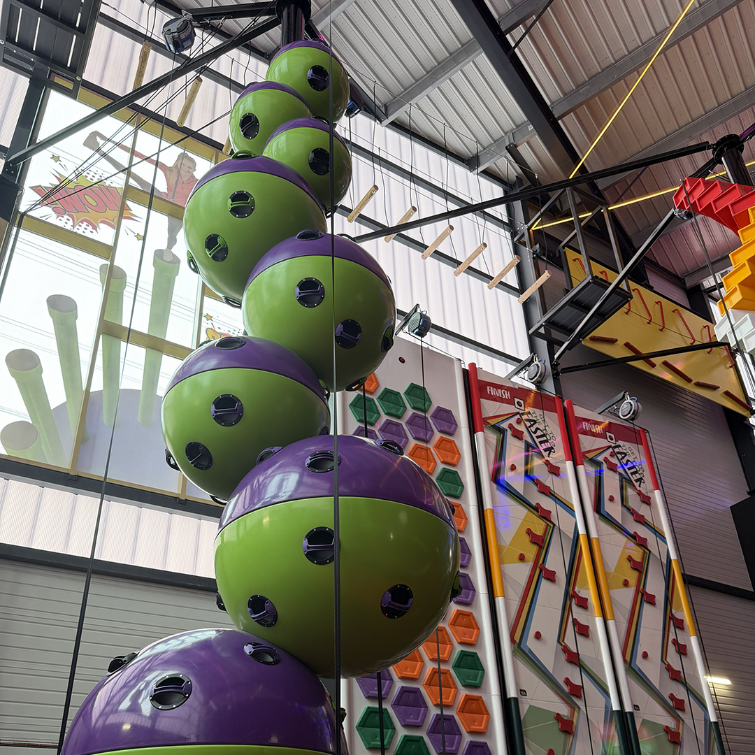 Voies d'accrobranche à Cormeilles