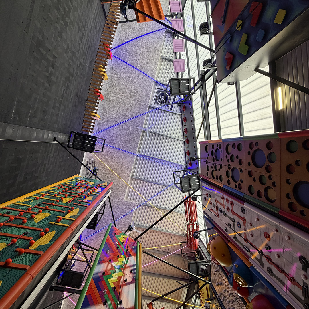 Voies d'accrobranche à Cormeilles