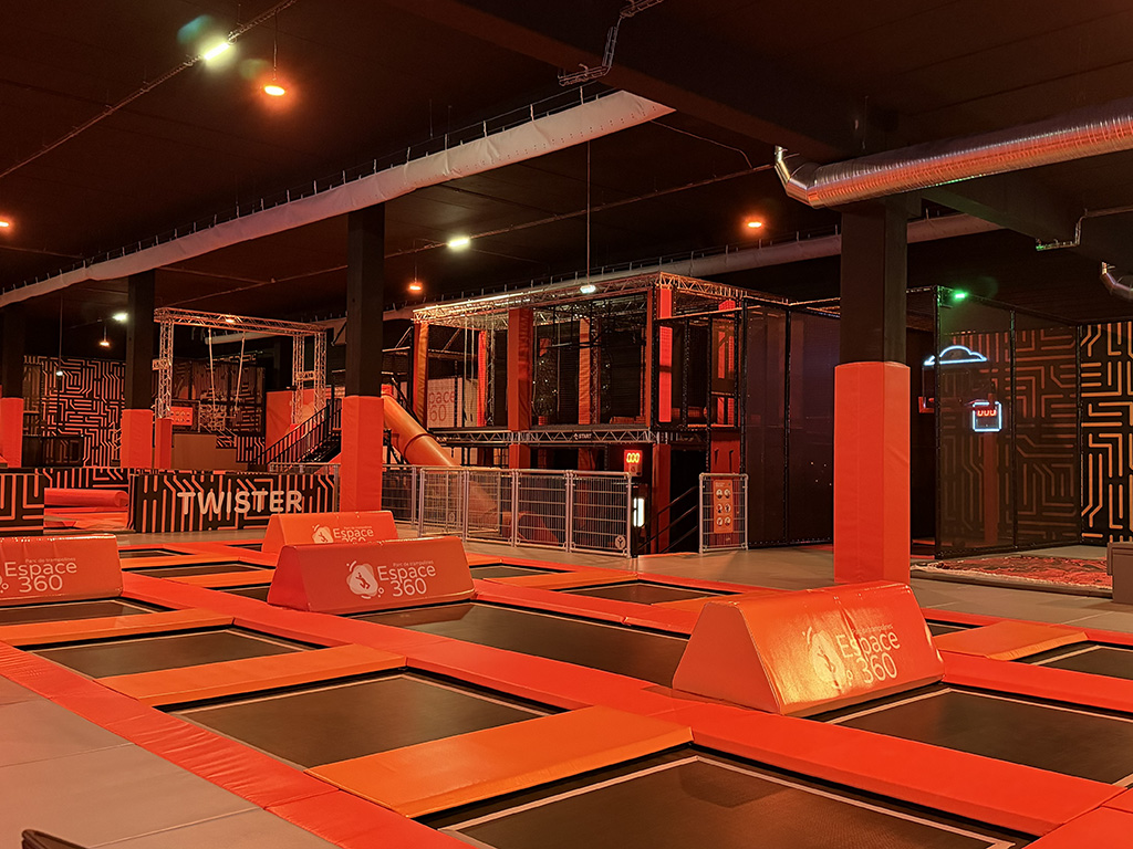 Parc de trampolines à Franconville
