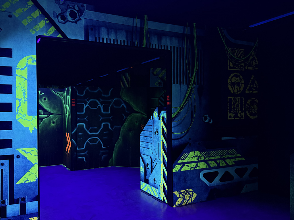 Partie de Laser Game