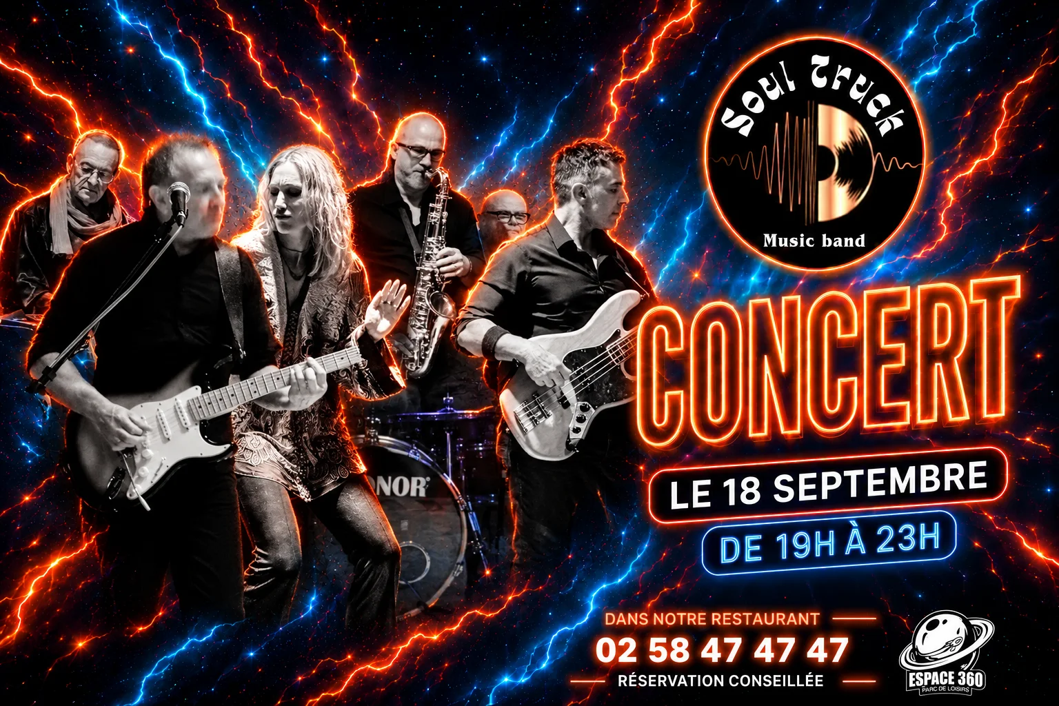 Concert Soul Truck — quand la soul rencontre le rock