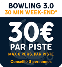 Bowling - 30min Week-End