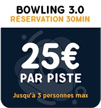 Bowling - Réservation de 30min